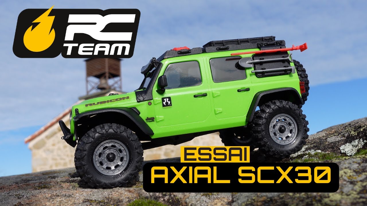 Axial SCX30 : le scale crawler RC miniature à emmener partout