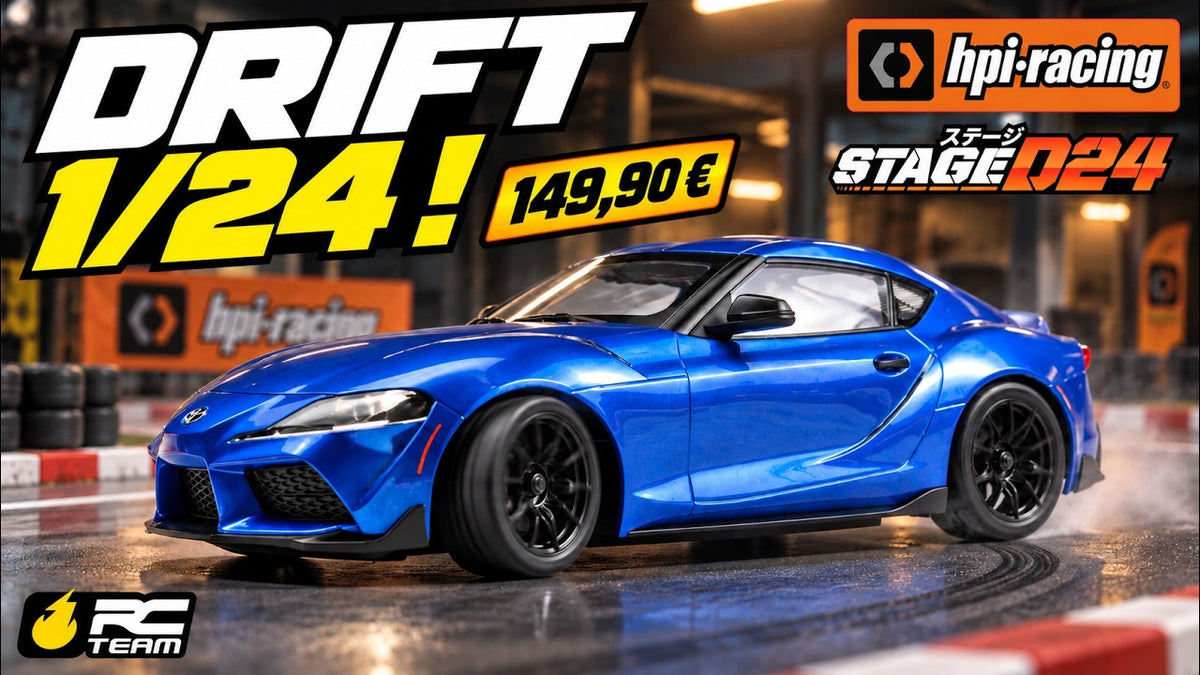 Test HPI Stage-D24 : Le Drift RWD 1/24 Prêt à Glisser