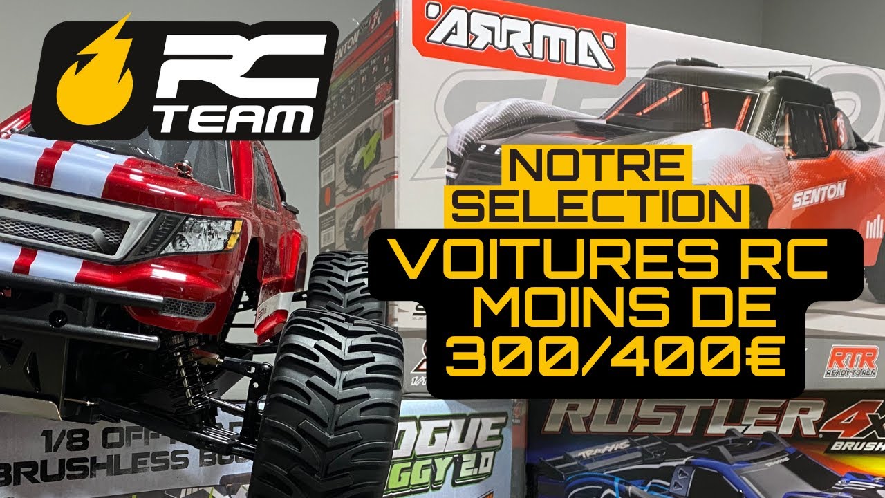 Meilleures voitures RC brushless à moins de 400 € : nos valeurs sûres 2025