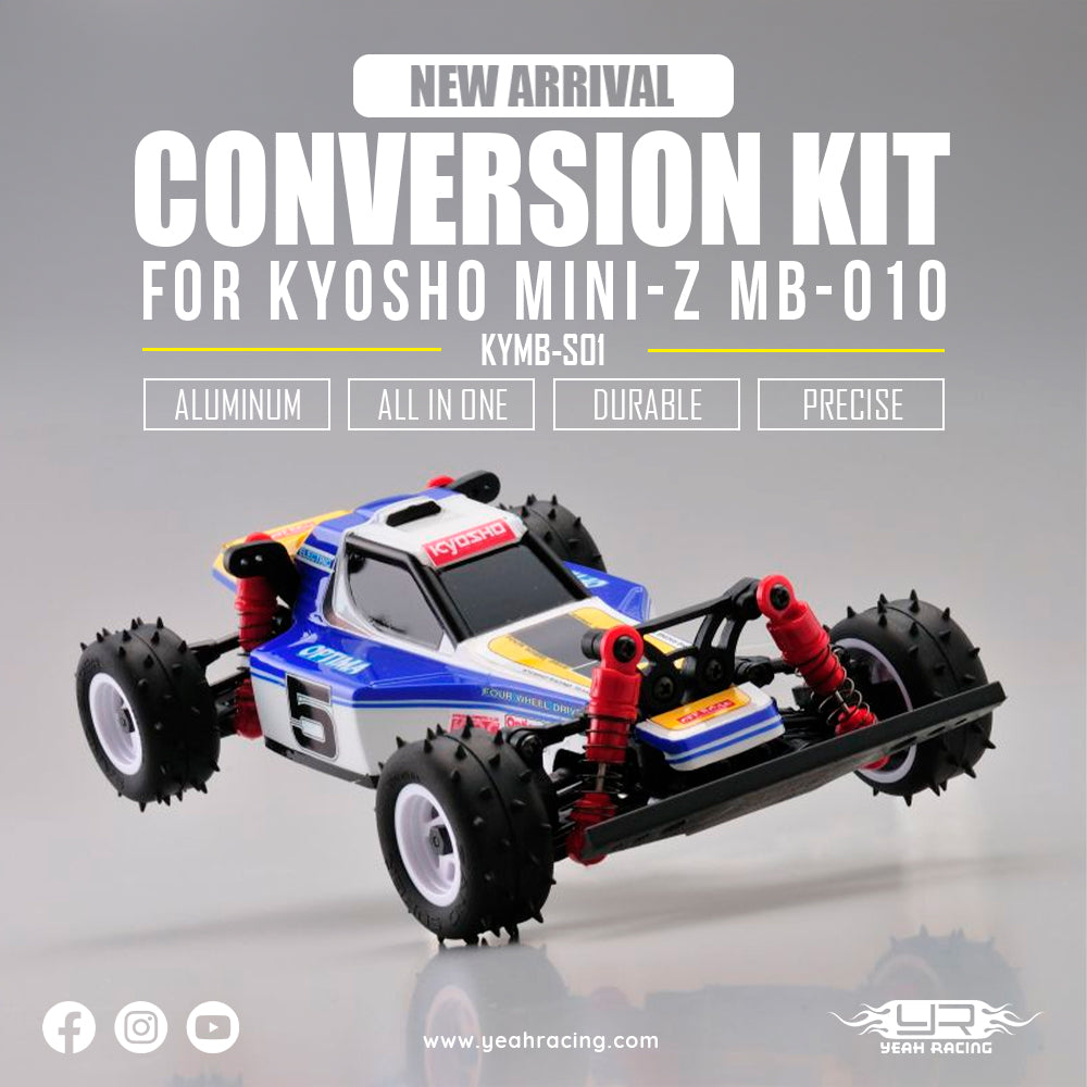 Yeah Racing Essential Conversion Kit Mini-Z MB-010 KYMB-S01RD