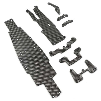 Yeah Racing Kit de conversión Carbono Optima Mid KYOP-S01BK/S