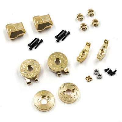 Yeah Racing Brass ballast kit TRX4-M TR4M-S01GD