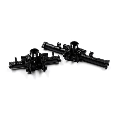 Yeah Racing Caja de puente de aluminio negra (2 uds.) TRX4-M TR4M-024BK