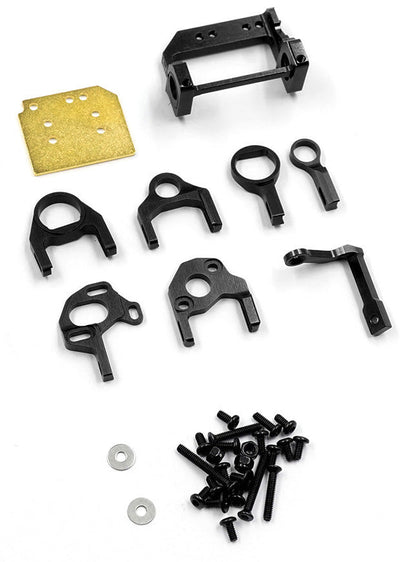 Yeah Racing Pod Alu Preto 90 - 94 mm Kyosho Mini-Z MR04 KYMR-001BK