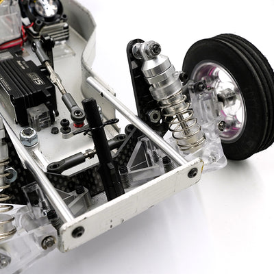 Yeah Racing Suporte do amortecedor de carbono (2 peças) RC10 TARC-007BK
