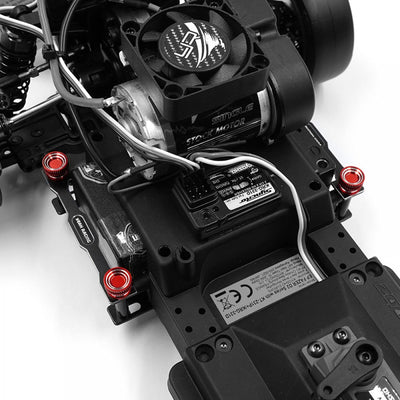 Yeah Racing Kit Support Lipo Shorty Fazer MK2 KYFZ-024BK/RD