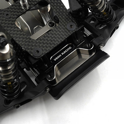 Yeah Racing Bulkhead Before Black Aluminum Ultima KYUT-003BK
