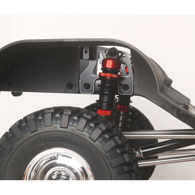 Yeah Racing Soportes de amortiguadores de aluminio (x4) Kyosho KC10 KYKC-004BK