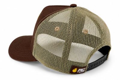 RC Team Gorra Trucker RC Team Explore Marrón y beige