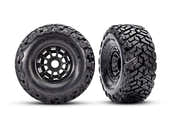 Pneus Et Jantes Traxxas 7872 Gravix Noirs - Paire Pour XRT Et X-Maxx, Profil Bas, Pour Piste Et Tout-terrain - 11