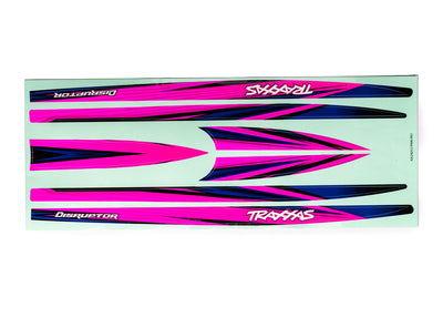Traxxas Planche Stickers de coque Disruptor 10698