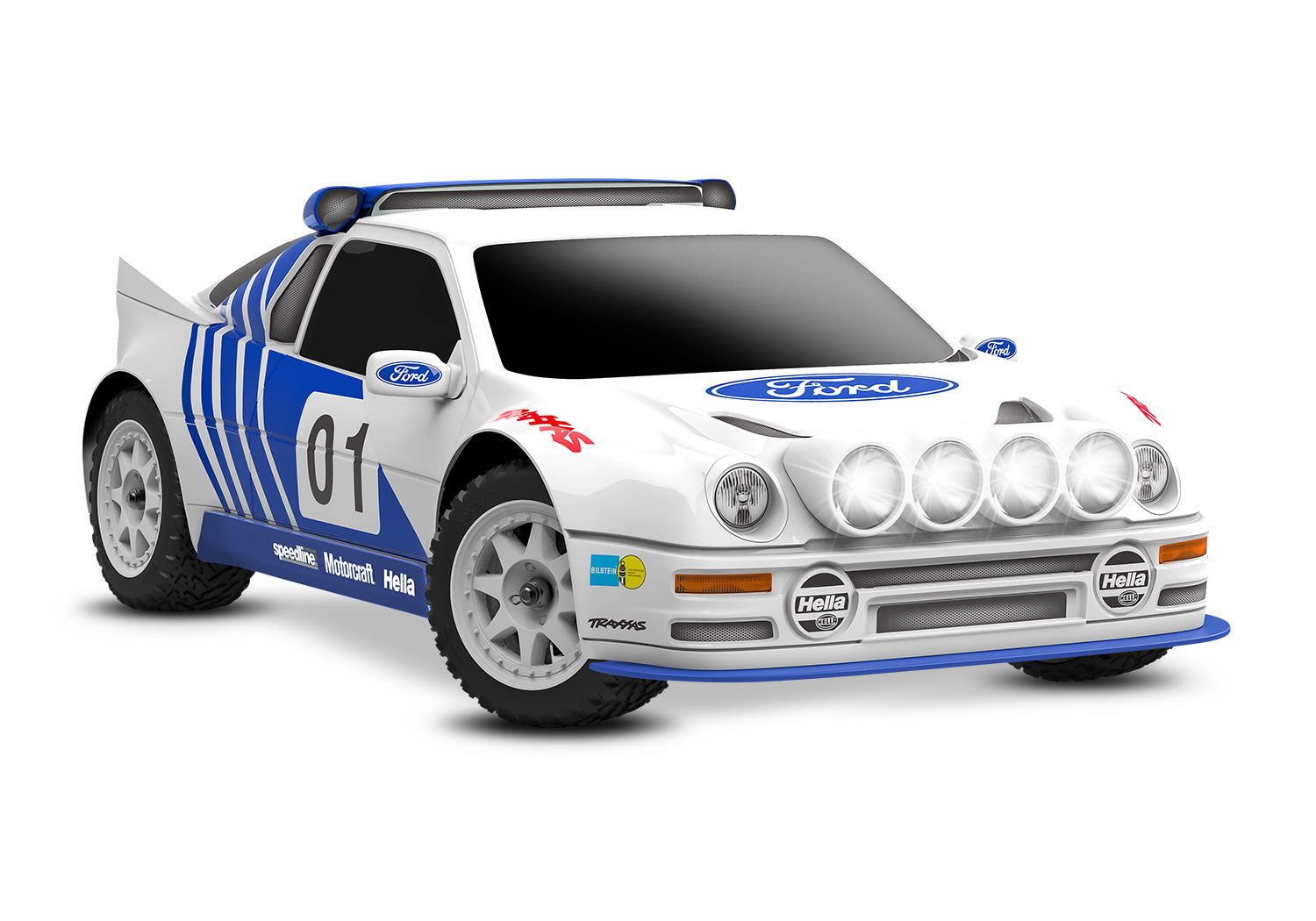 Traxxas Mini Rally VXL Ford RS200 RTR (Battery/Charger) 108046-1