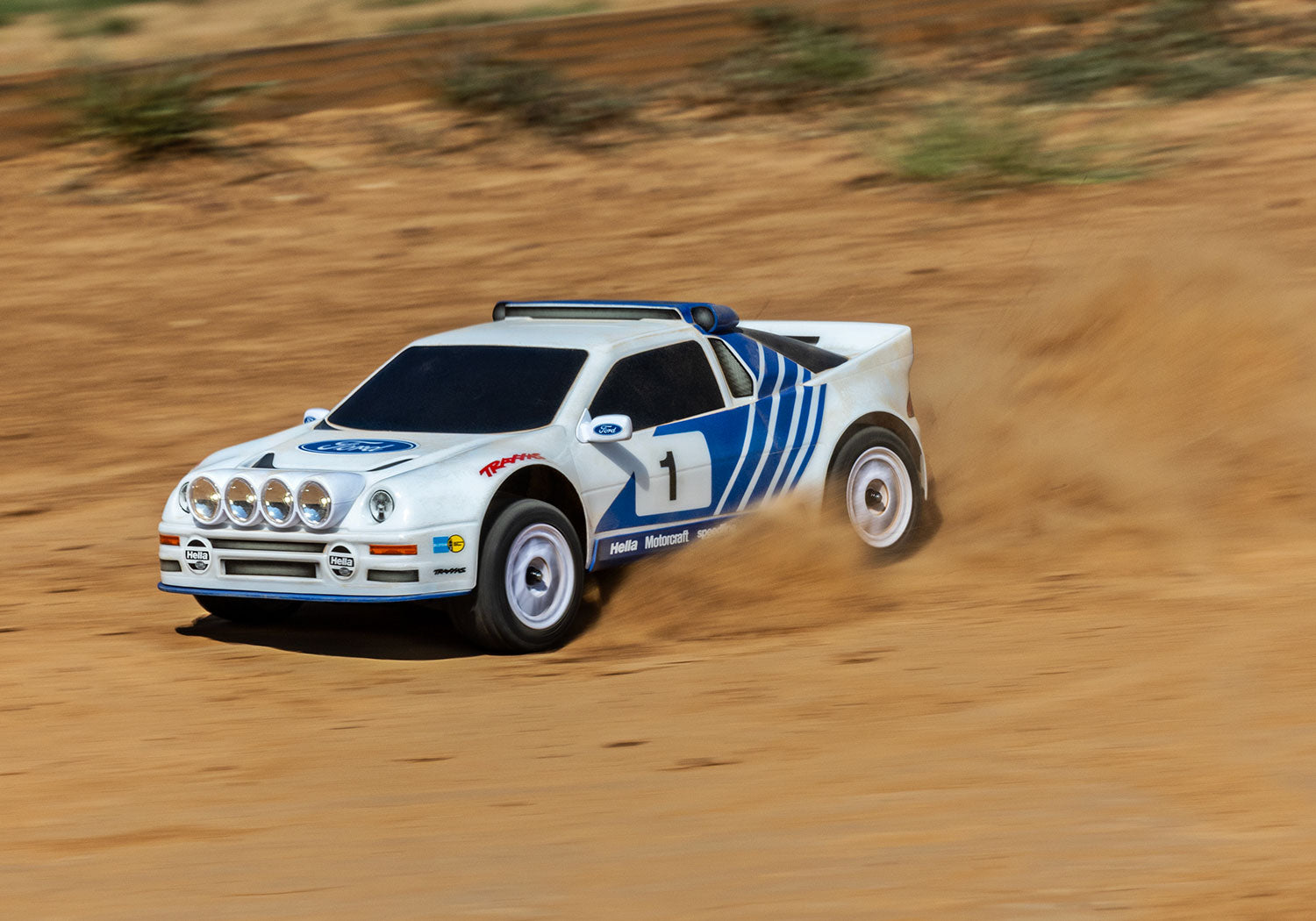 Traxxas Mini Rally VXL Ford RS200 RTR (Battery/Charger) 108046-1