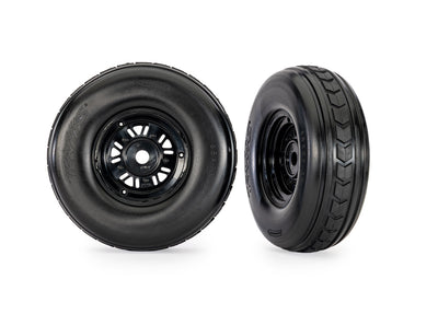 Traxxas Glued-mounted front wheel (x2) Funco 10972