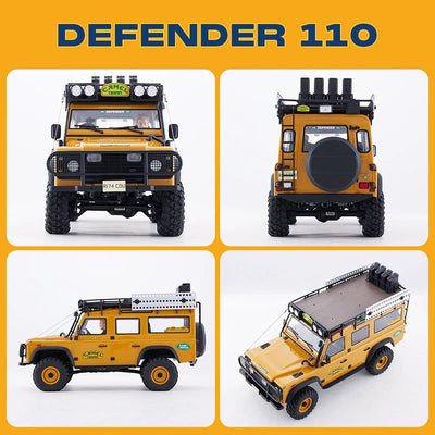 FMS Scale Land Rover Defender 110 FCX10 RTR FMS11045RS-YL-SP