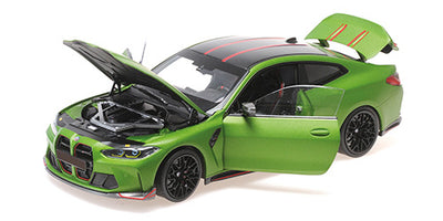 MiniChamps BMW M4 CSL 2022 Verde opaco 1/18 110023020