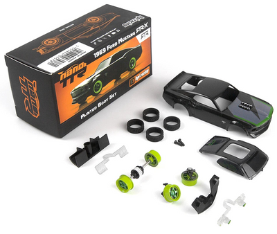 HPI Ford Nano TTR bodywork Mustang 1969 1/64
