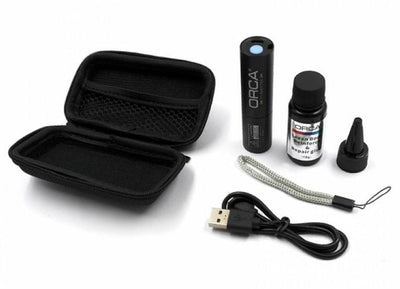 Orca UV-korin liima + UV-lamppu GU22LB15GSE