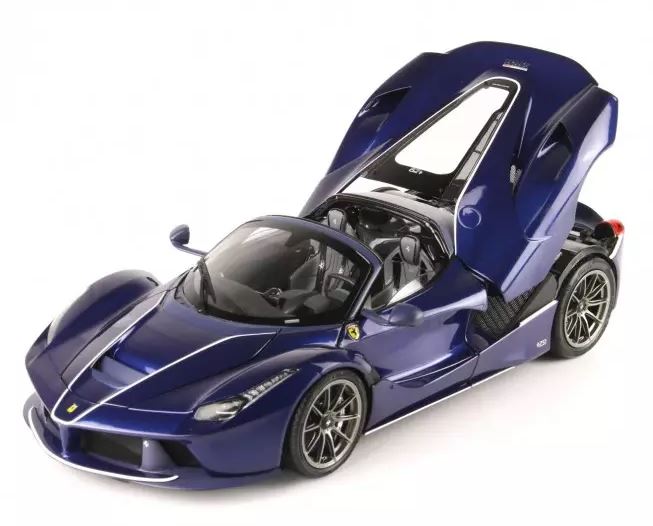 BBR Models Diecast Ferrari Laferrari Aperta Spider Tour de France sininen 1/18 BBR182235 BBR182235