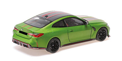MiniChamps BMW M4 CSL 2022 Verde opaco 1/18 110023020