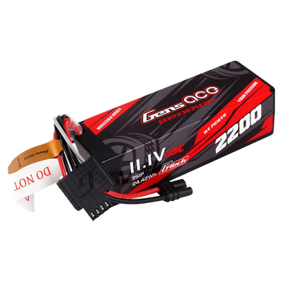 Gens Ace Accu lipo G-Tech 11.1v 2200mAh 35C EC2