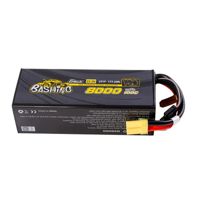 GENS ACE Batería Lipo para bashing G-Tech 6S 22,8 V 8000 mAh 100C EC5
