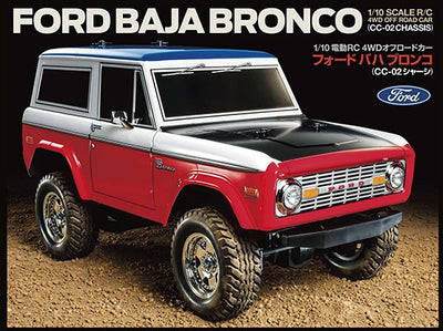 Tamiya CC-02 Ford Baja Bronco KIT 58736