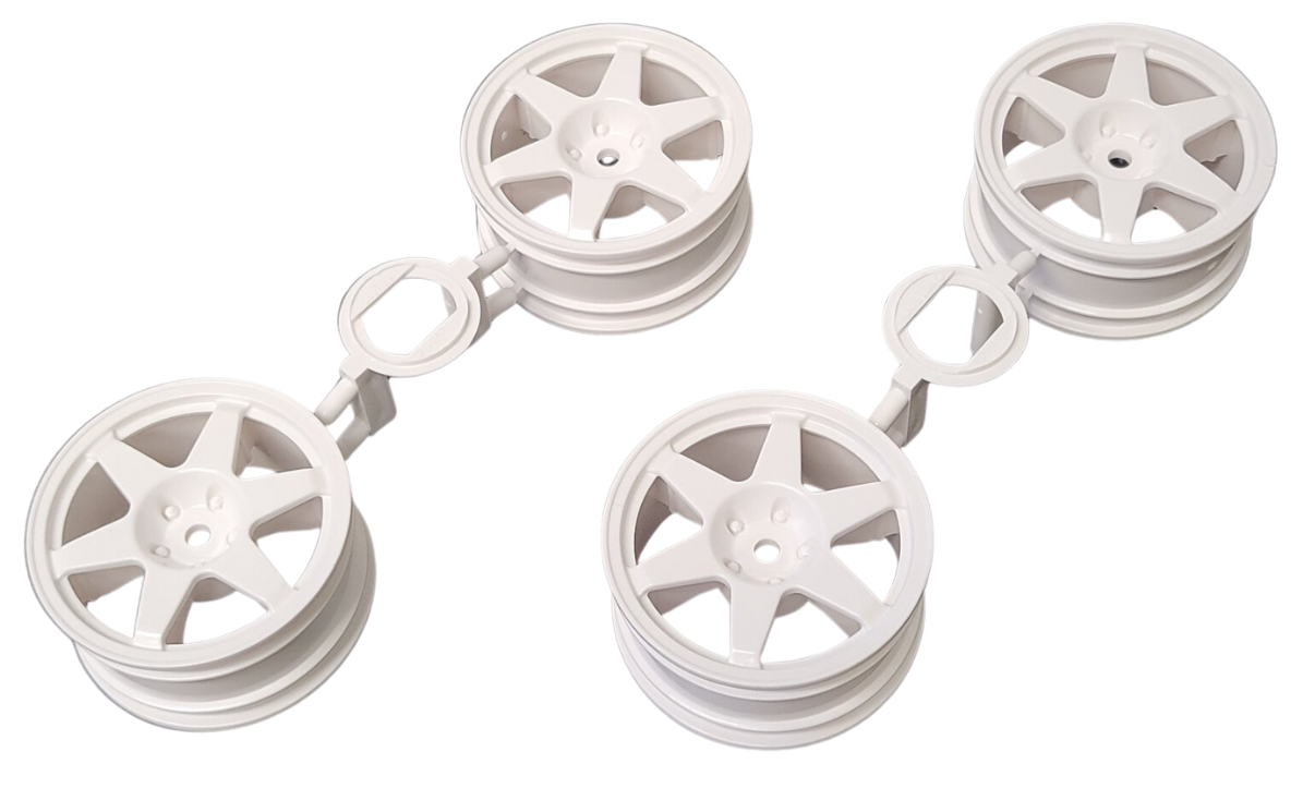 Tamiya Peugeot 30 Maxi wheels Rally (x2) 445658