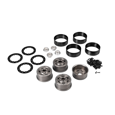Jconcepts Ballistic Alu Beadlock 2.0 wheels (x4) 3443