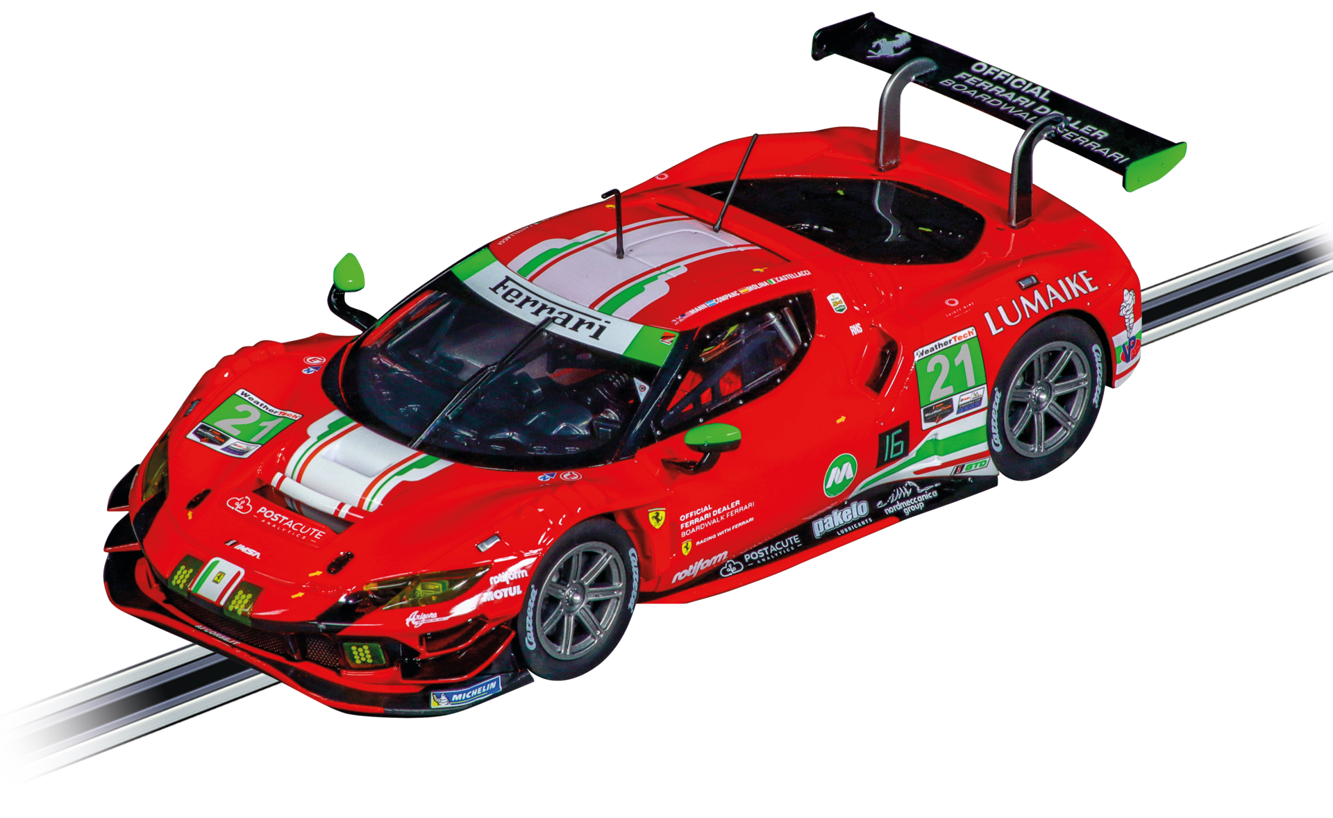 Carrera Digital 124 Ferrari 296 GT3 AF Corse, Nr. 21 23965