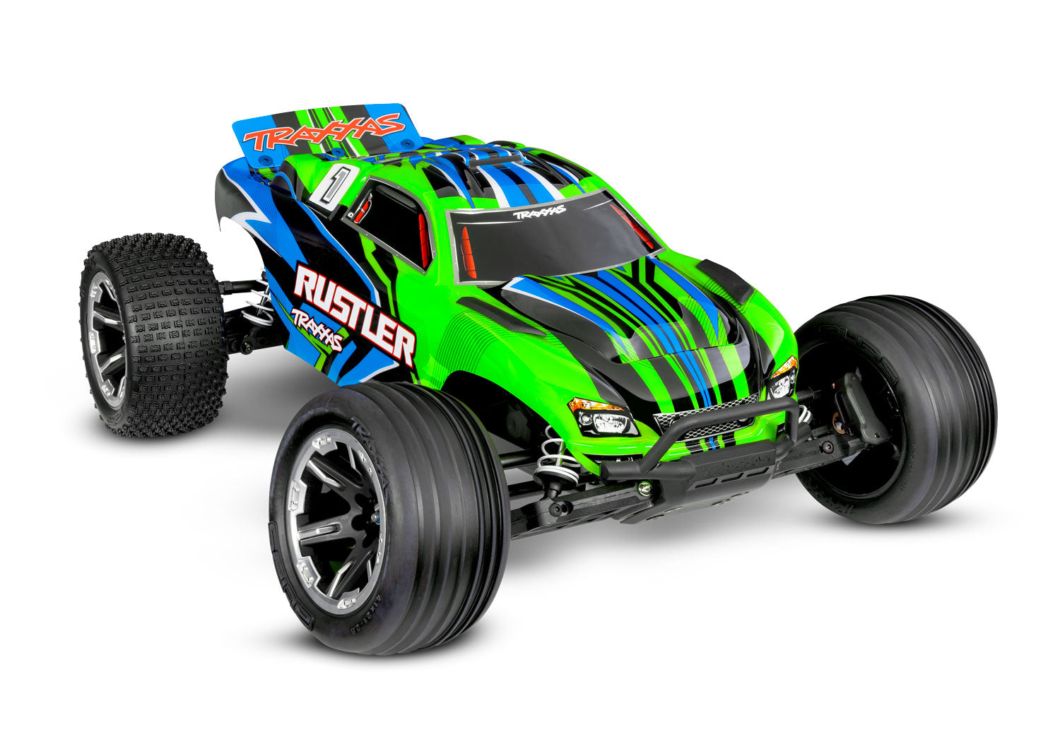 Traxxas Rustler 2wd XL-5 TQ Clipless RTR (Bateria/Carregador) 37254-8