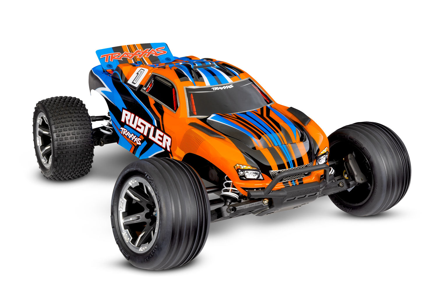 Traxxas Rustler 2wd XL-5 TQ Clipless RTR (Bateria/Carregador) 37254-8