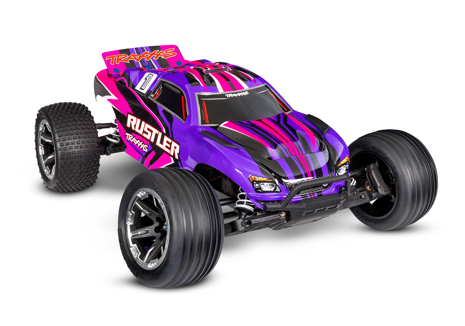 Traxxas Rustler 2wd XL-5 TQ Clipless RTR (Bateria/Carregador) 37254-8