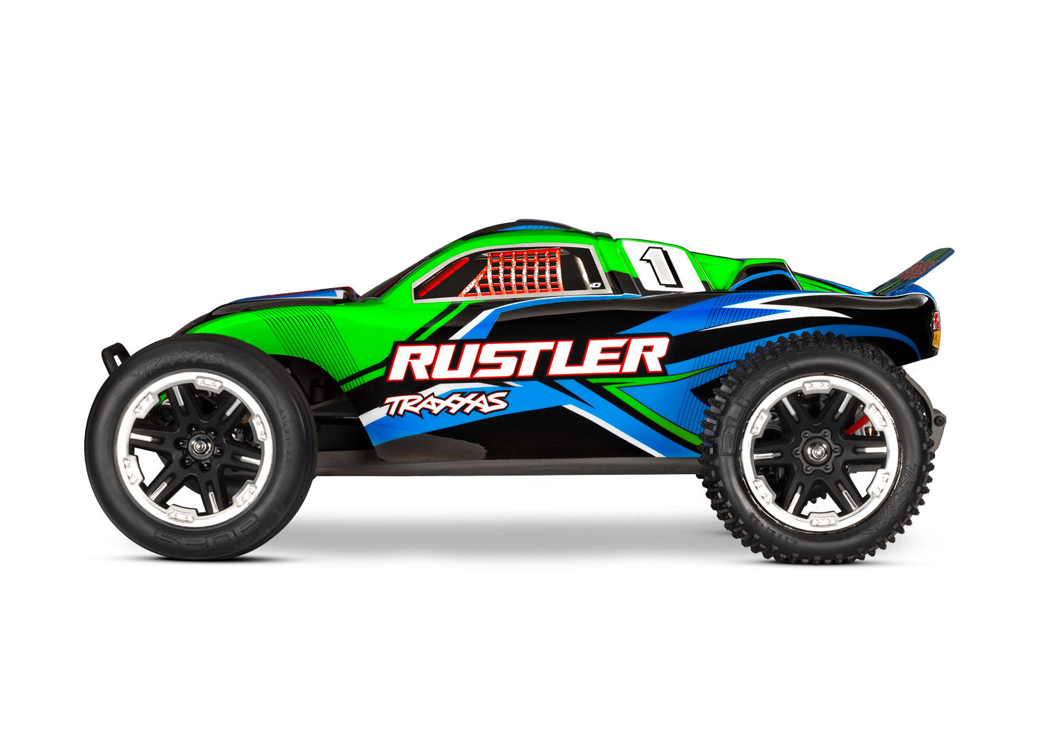 Traxxas Rustler 2wd XL-5 TQ Clipless RTR (Bateria/Carregador) 37254-8