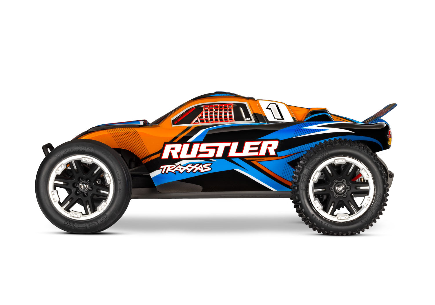 Traxxas Rustler 2wd XL-5 TQ Clipless RTR (Bateria/Carregador) 37254-8