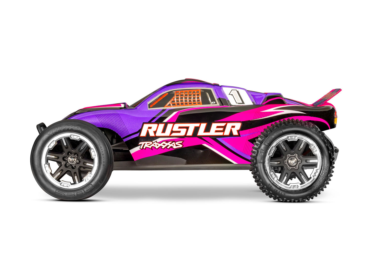 Traxxas Rustler 2wd XL-5 TQ Clipless RTR (Bateria/Carregador) 37254-8