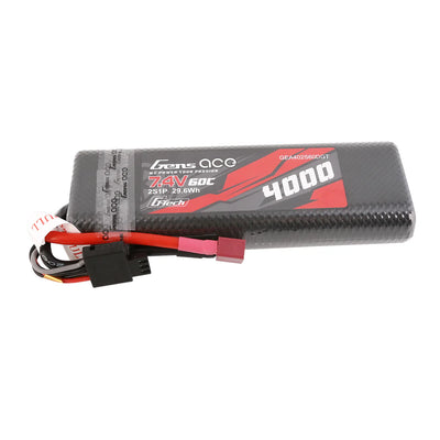 Gens Ace Accu lipo G-Tech 7.4v 4000mAh 60C DEAN