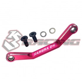 3RACING Barre de Direction Alu Noir Sakura D4 SAK-D4819B/V2/BK