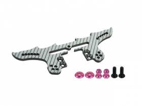 3RACING Support amortisseur graphite avant D3 SAK-D307/SG