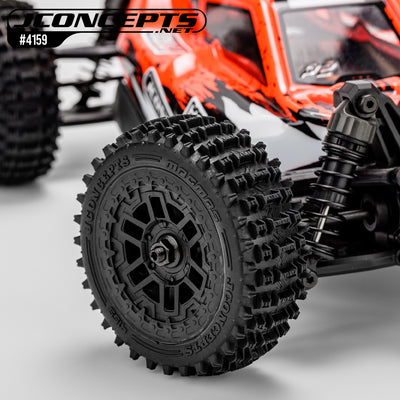 JConcepts Pneumatici Magma + Cerchi (x2) Arrma Typhon Grom 4159-30912