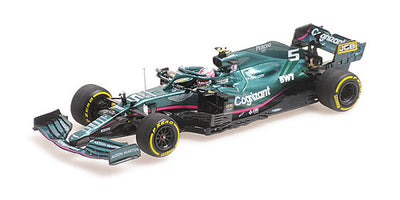 MiniChamps Aston Martin Gognizant Fórmula 1 Sebastian Vettel Baréin 2021 417210105