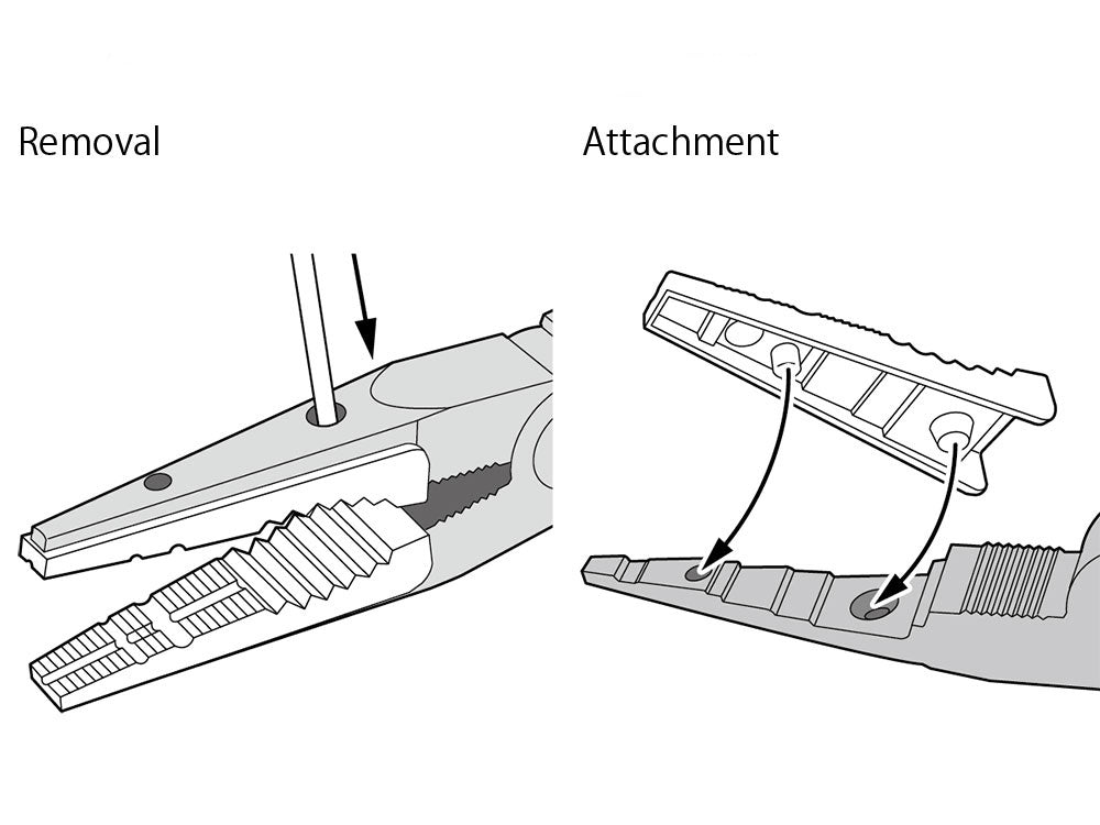 Tamiya Replacement tip for pliers Bec 74167