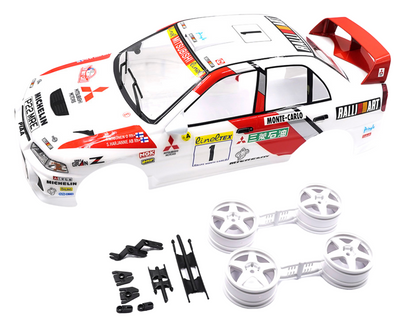 Yeah Racing Trabalho corporal Mitsubishi Lancer EVO IV Pré-pintado YABY-0002