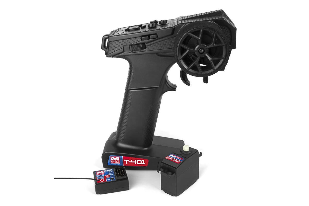 MStyle Pack Rádio + Carregador + Bateria + Servo M-002