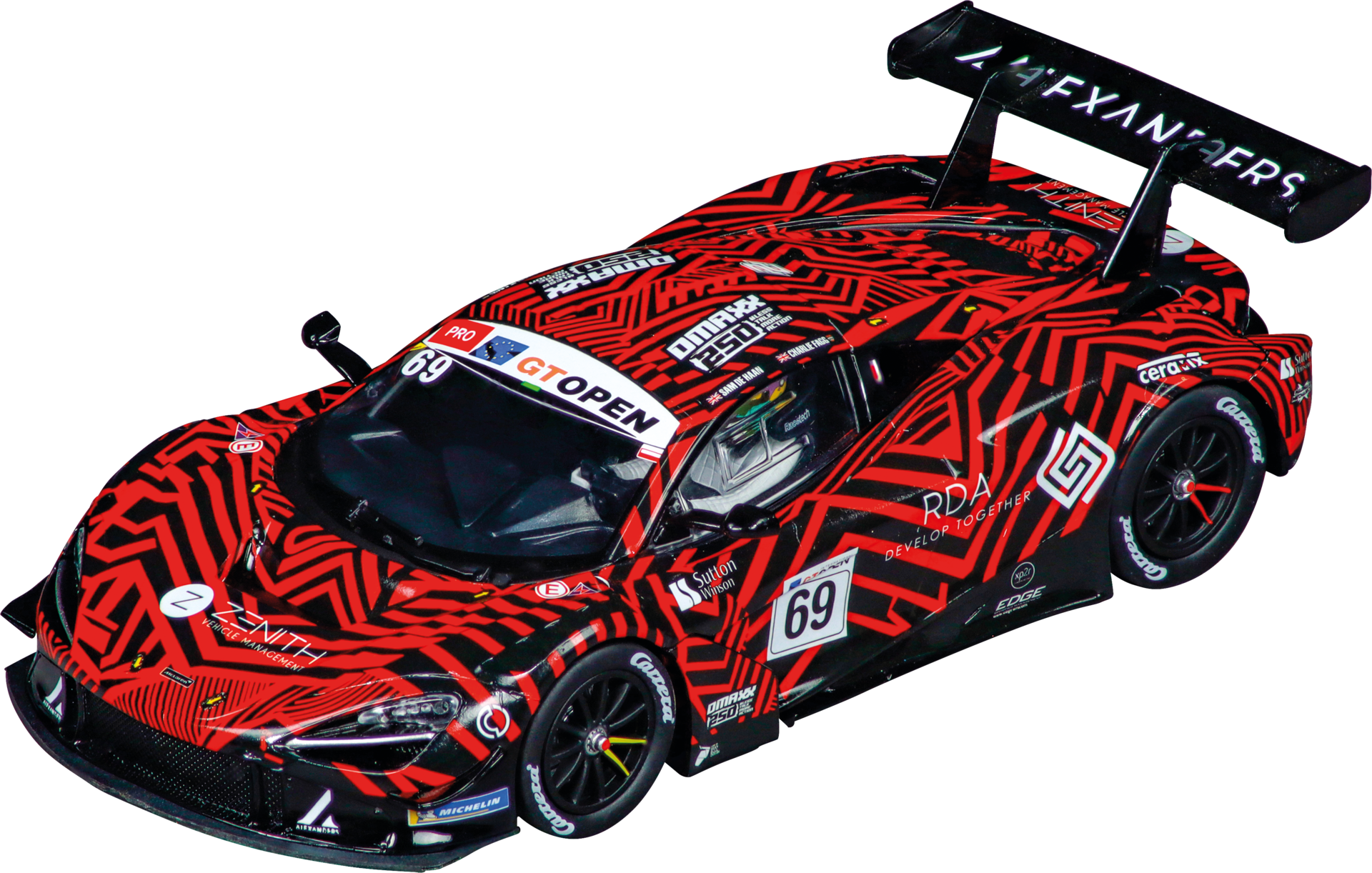 Carrera Evolution McLaren 720S GT3 Optimum Motorsport, n°69 27781