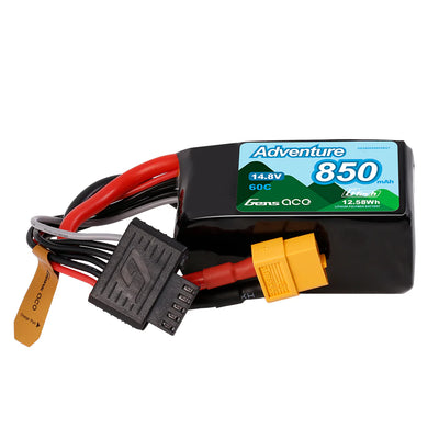 Gens Ace Accu lipo G-Tech Adventure 14.8v 850mAh 60C XT60