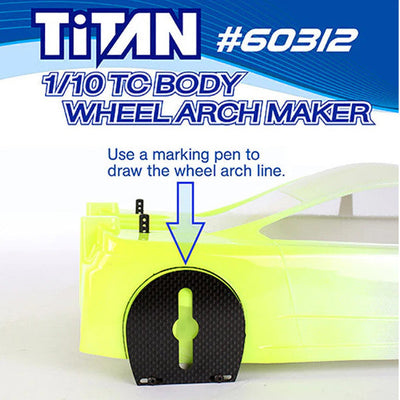 Titan Plantilla de corte Touring 1/10 60312