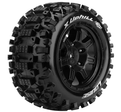 Louise RC Neumáticos X-Uphill MFT + Llantas (x2) Kraton 8S LR-T3297BM