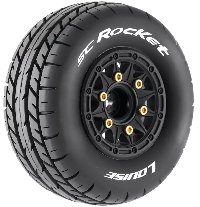 Louise RC SC-renkaatRocket + Pyörät kuusikulmaisilla 12-14-17mm (x2) LR-T3154SB (x2) LR-T3154SB