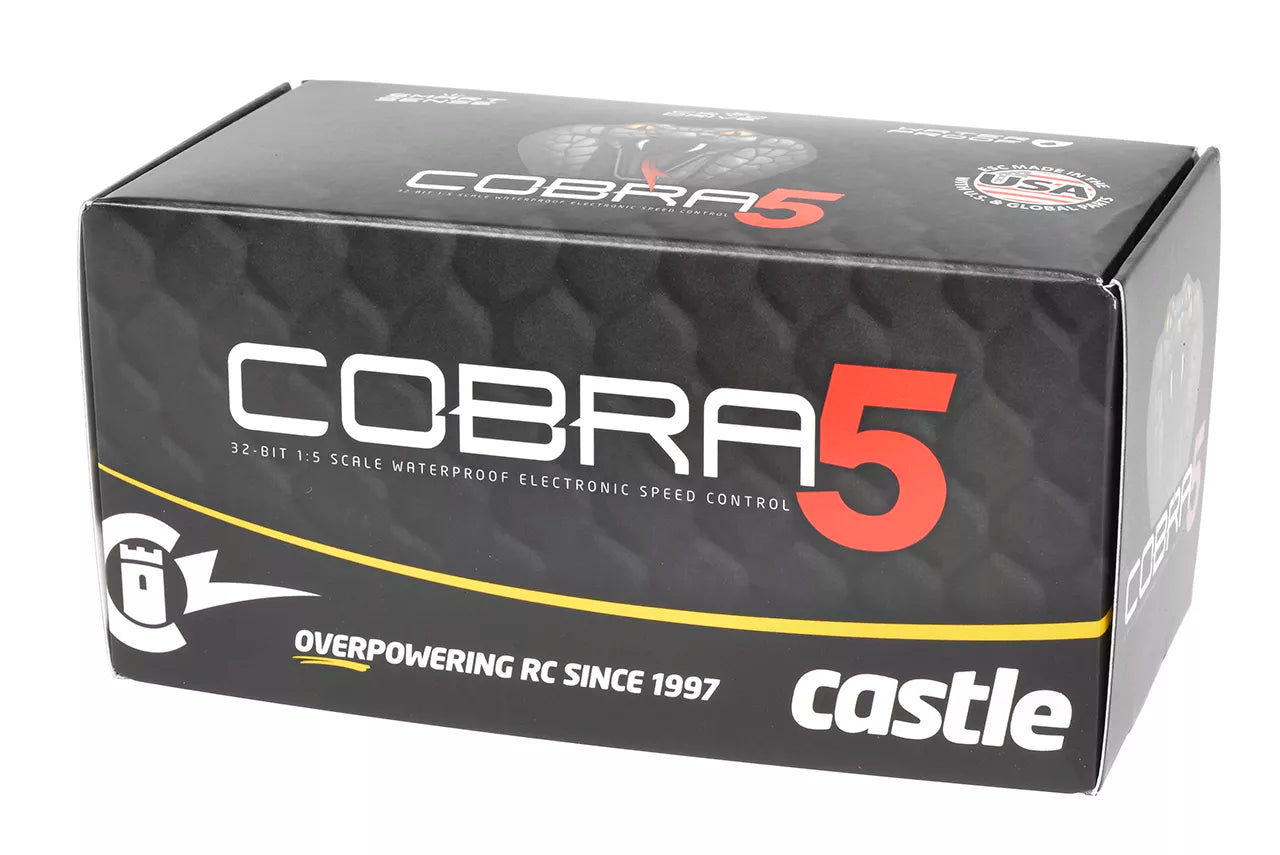 CASTLE ESC Cobra 5 3-8s 010-0179-00